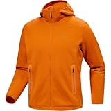 Arc'teryx Kyanite Mens Hoody | Warm Polartec Stretch Fleece Midlayer | Moisture-Wicking Hoodies for Men | Copper Sky, Medium