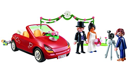 PLAYMOBIL City Life 71077 Starter Pack Hochzeit, Mit Spielzeug-Auto, Erstes Spielzeug für Kinder ab 4 Jahren – Bild 3