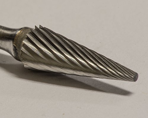 SM-51 Fresa de Carburo Sólido Corte Simple 1/4" x 1/2" miniatura 2