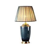 [Tamaño] -El tamaño grande de la lámpara de escritorio: 17 "L X17" W X27.5 "H (40x40x67cm). E27, LED Fuente de luz, certificación CE, voltaje: 111V ~ 240V (incluido). Esta lámpara de mesa es cualquier cosa en su hogar la decoración perfecta del lugar.