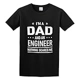 Photo Gallery xinjiedian i m a dad and engineer unisex 100% cotton short-sleeve t-shirts black m Photo Gallery xinjiedian i m a dad and engineer unisex 100% cotton short-sleeve t-shirts black m