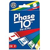 【内容】海外で人気のカードゲームが日本上陸！エキサイティングなひねりを加えたラミータイプのカードゲームが登場！１ラウンドで、10種類の”フェーズ”と呼ばれるカードの組み合わせを１つ完成させ、他のプレイヤーのフェーズに”ヒット”という方法で手札を捨て、手札が先になくなった人が勝者です。1つのフェーズを完成させたプレイヤーは次のフェーズに進みますが、完成できなかったプレイヤーは次のラウンドでも同じフェーズをつくるのに挑戦します。「オールマイティ」カードと「スキップ」カードがあり、「オールマイティ」カ...