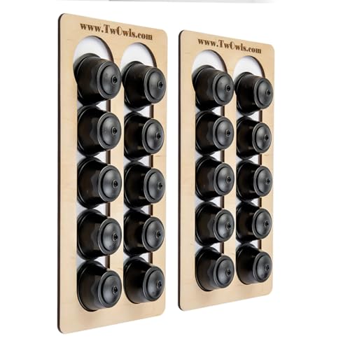 TwOwls Soporte organizador para cápsulas de café, soporte dispensador compatible con cápsulas Dolce Gusto