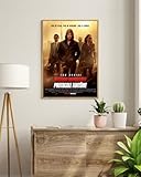 CINEMA SUCCESS STORY Poster MISSION IMPOSSIBLE - TOM CRUISE - PROTOCOLE FANTÔME Affiche film, Vintage, Déco murale (60X80) HQ (sans cadre)