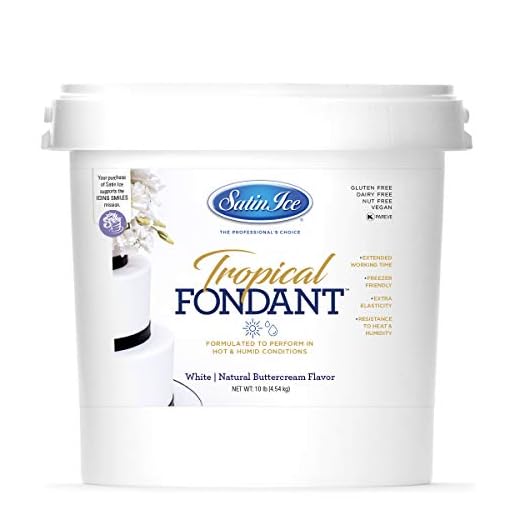 Satin Ice Tropical Fondant, 10-pound Size