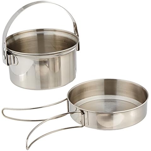 OLICAMP Stainless Steel Kettle (1-Quart), Black Cover