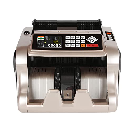 Image of LTS Mix Note Counting Machine & Fake Note Detection, Suitable for All Old & New Denominations, Updated with New Currency Notes Rs. 10, 20, 50, 100, 200, 500, 2000