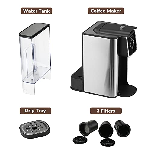 Mecity KC101 Coffee Maker 3 In 1 Single Serve Coffee Machine, Compatible With K Cup Capsules thumb #6