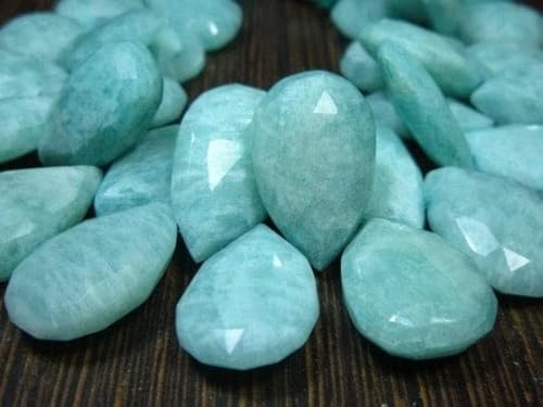 Perle amazonite pour création de bijoux bohème chic et colliers d'été