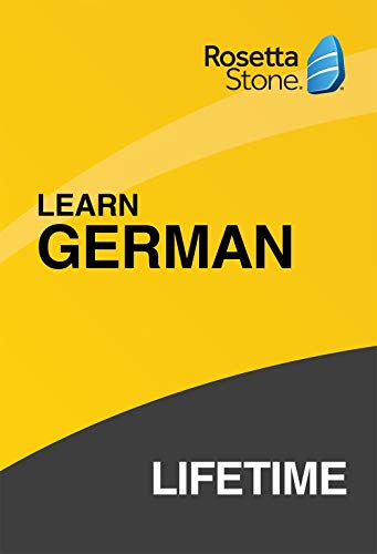[OLD ASIN] Rosetta Stone: Learn German with Lifetime Access on iOS, Android, PC, and Mac [Activation Code by Mail]