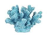 SGRIMALT Décoration Bord de Mer, Corail Branche, Bleu, L 13 cm