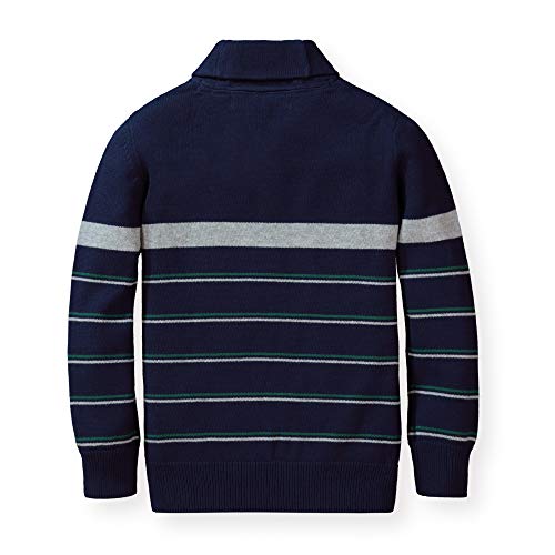 Hope & Henry Boys' Long Sleeve Shawl Collar Sweater #TOP1