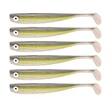 Zanderbait 9cm Gürkchen, Angelköder, Kunstköder, Zanderbait, Zanderköder, Softbait, Gummifisch, Gummiköder, Lieferumfang 6 Stück.