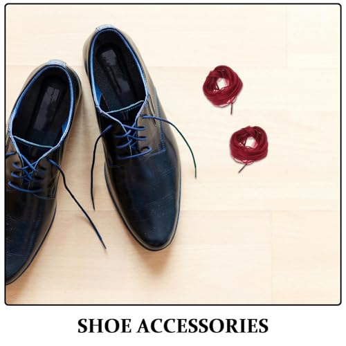 VALICLUD Lacets de Chaussures en Ruban d'Organza 12 M Lot de 10 Paires pour Femmes Lacets Plats en Satin Multicolores Antidérapants pour Baskets Bottes et Chaussures Habillées – vue 3