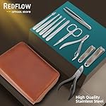 Manicure Set 11 in 1 Stainless Steel Nail Clippers for Men，Manicure Kit for Women，Nail Grooming Kit，Nail Clipper Set，Personal Care Tools - Image 2