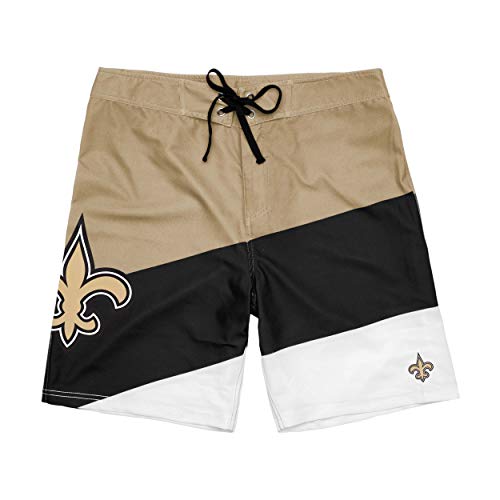 Image of FOCO Mens NFL Team Logo Color Dive Swim Boardshorts