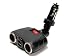Produktbild Zigarettenanzünder Steckdose mit USB-Adapter 8A, Stecksystem, Gelenk, 2 x USB, 12V 24V, für Auto LKW Wohnwagen Busse