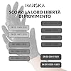 HANSKA 100 Guanti Monouso Nitrile Neri - Senza Polvere - Senza Lattice - Ideali per Tatuatori, Ambiti Medici, Centri Estetici, Manipolazione Alimenti - Box da 100pz (100, XL) #4