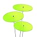 Produktbild SUNPLAY Sonnenfänger - 3 Stück je 10 cm Durchmesser in GRÜN + 35 cm Schwingstäbe - Made in Germany - Ideal für Garten, Balkon, Wohnung - Weihnachten
