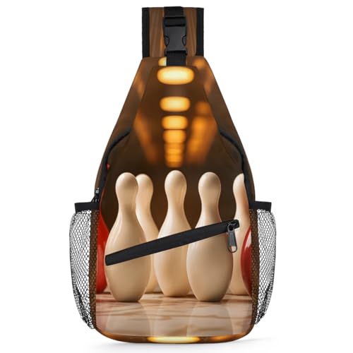 Bolso bandolera deportivo unisex para senderismo y viaje