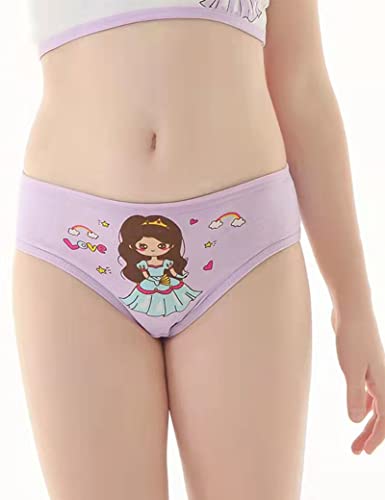 Kiench Girls Cotton Underwear Briefs Toddler Undies 4 Pack2