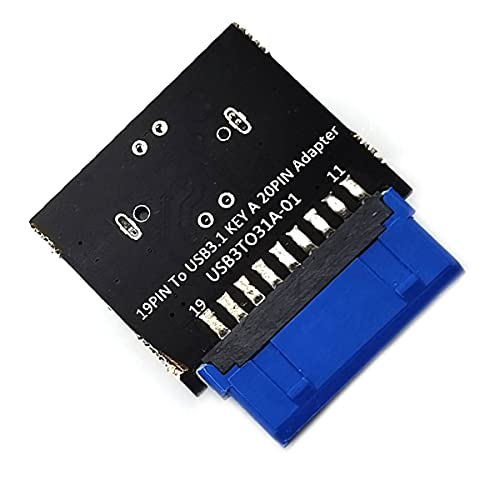 Adaptador USB 3.0 Frontal a Tipo E DEVMO con Alta Velocidad Tipo C 6
