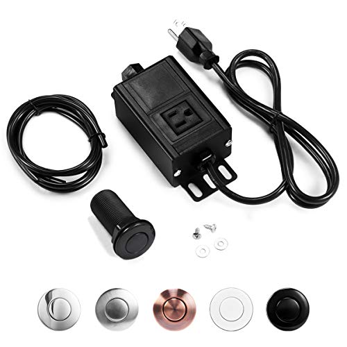 Garbage Disposal Air Switch Kit, Sink Top Air Button for Waste Disposer