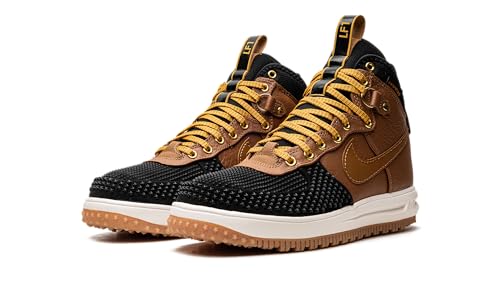 Image of Brown & Black Nike Lunar Duckboot - Goldtone