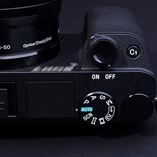 VKO Camera Soft Release Shutter Button Cap for GFX 50S 50R X-H1 X-T1 X-T200 X-T100 XF10 X-A7 X-A5 X-A20 X70 Flat Surface Cameras Shutter Button Black(2 Pack)
