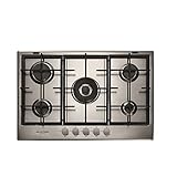 Cooktop 5 Bocas Brastemp Gourmand Bdk75d Inox 220v