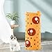 Cat Climbing House with Ball Hanging Pet Supplies Scratch Resistant Cozy Stable Hideaway Cave for All Sized Cats, 3 Layer Yellow