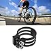 HERCHR Bike Seat Post Clamp, 34.9mm Aluminum Alloy QuickRelease Seat Tube TightenerClip CarbonFiber BikeSeat Clamp for RoadBike