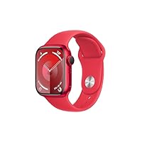 Apple Watch Series 9 GPS + Cellular 45mm Smartwatch con cassa in alluminio (PRODUCT) RED e Cinturino...