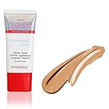 Face Foundation,Naturally Liquid Foundation Full Coverage Perfect Matte Oil-Control Concealer,Normal to Oily Skin Types,12 Colors for Choose,1.29 fl.oz/38ml