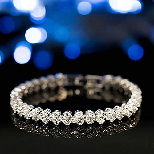 Bracelets braclets 925 Sterling Silver Bracelets Fashion Vintage Couples Hollow Wavy Design Bangles Party Jewelry Bangle (Style #6, 925 Silver Bracelet)4