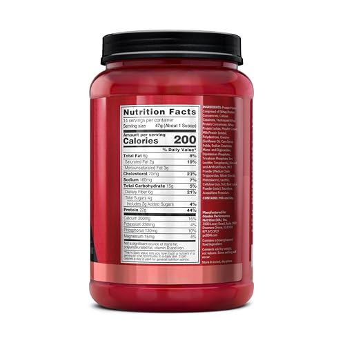 Image of BSN SYNTHA-6 Premium Protein Powder with 6g of Fiber, Whey Isolate, Micellar Casein, Milk Protein Isolate, 6g of Fat, Strawberry Milkshake, 14 Servings, 1.45 Pound (Packaging May Vary)