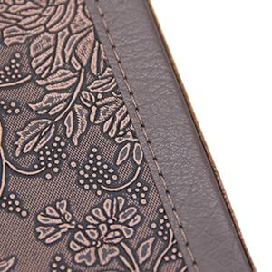 Maggift Pu Leather Remote Control Holder,3 Slot Remote Control Organizer Brown #TOP3