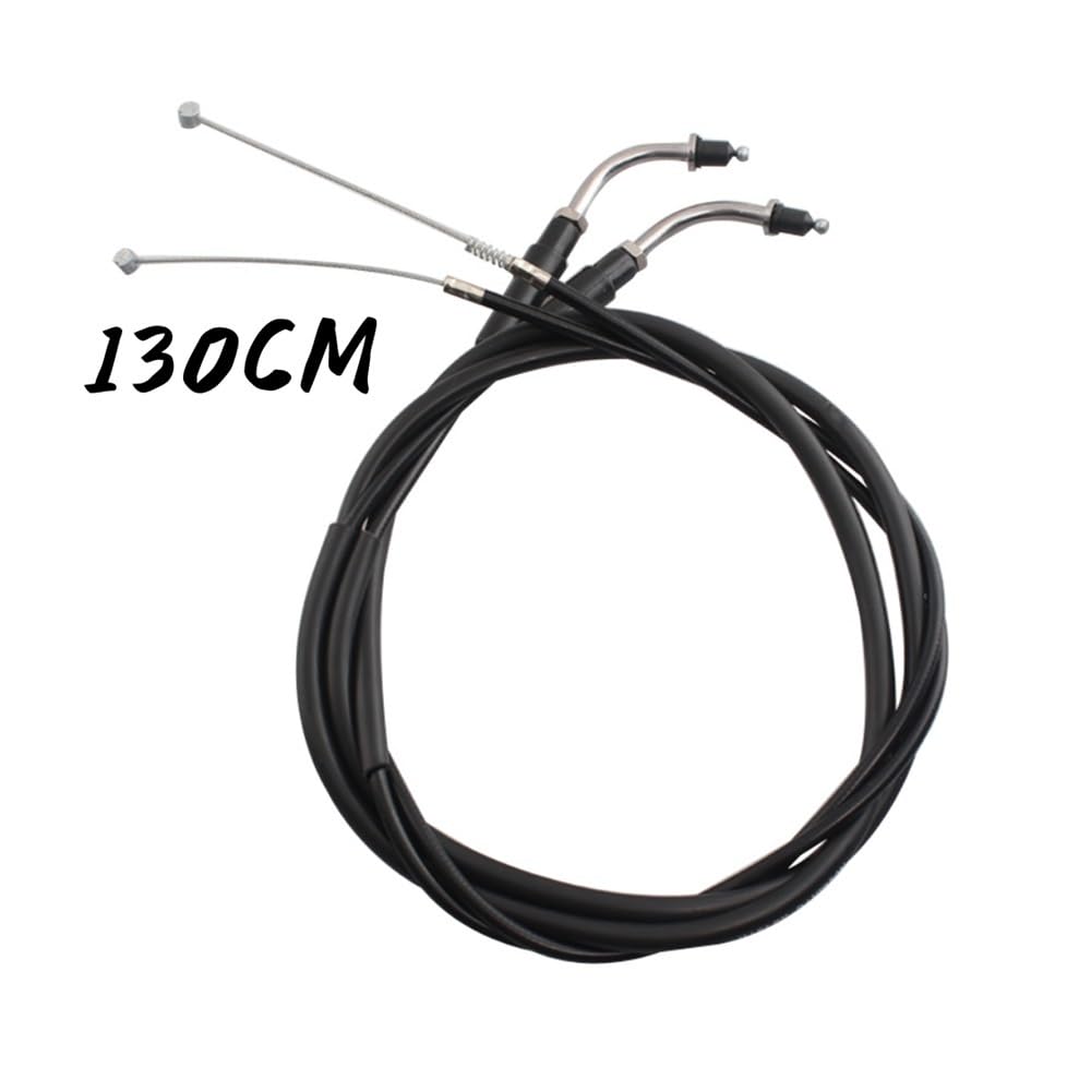 Piezas de motocicleta Cable de acelerador Cable de línea 130CM apto for Harley Sportster XL XL883 XL1200 48 Iron Super Low Roadster