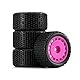 INJORA Vormontierte Pin Buggy Reifen & Räder für 1/28 Losi Micro-T, 4 Stück