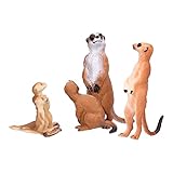 Zoom IMG-1 gucagle figurina di meerkat simulato Zoom IMG-1 gucagle figurina di meerkat simulato