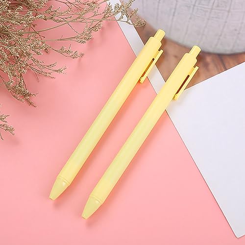 20 bolígrafos de tinta negra retractiles y suaves miniatura 5