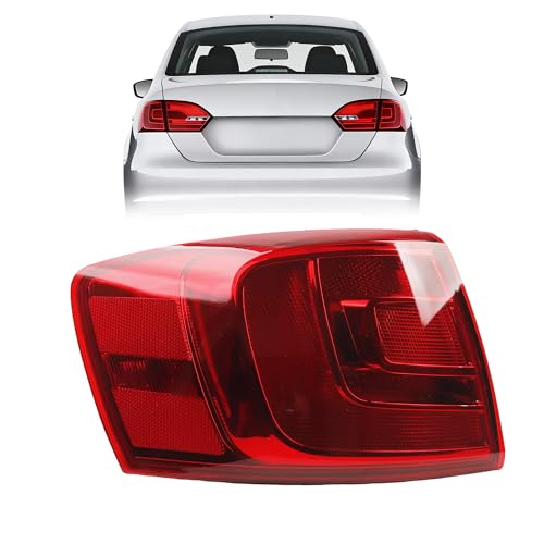 Dasbecan Driver Tail Light Assembly Compatible with 2011-2014 Volkswagen Jetta