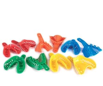 ITT-3U-50 Algi-Lock Orthodontic Impression Trays Adult Upper Small 50/Pk