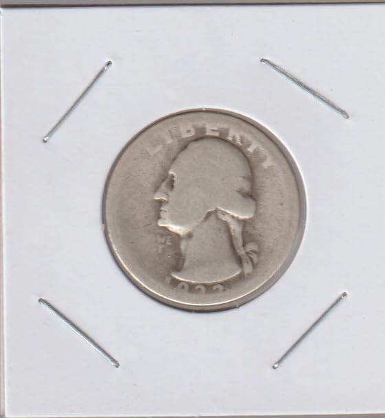 1932 D Washington (90% Silver) Quarter Good -