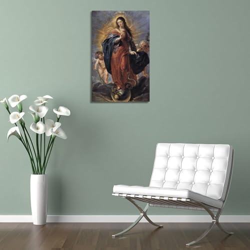 Poster Immaculate Conception Rubens : transformez un mur vide en chef-d'œuvre baroque - 5