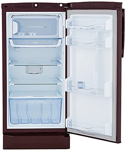 Image of Godrej 190 L 5 Star ( 2019 ) Direct Cool Single Door Refrigerator(R D EPro 205 TAI 5.2 BRZ WIN, Breeze Wine, Inverter Compressor)