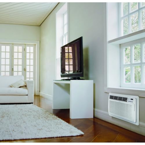 Image of LG 7,800 BTU Through the Wall Air Conditioner, 115V, AC Wall Unit for Rooms up to 330 Sq. Ft., Perfect for Bedroom or Office, Wall Mounted AC Unit with Remote and 3 Cool & Fan Speeds, White