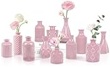 Durable et magnifiquement conçu : fabriqués à partir de verre épais et robuste, ces vases à bourgeons sont aussi durables qu'élégants. Le design texturé ajoute non seulement un intérêt visuel, mais attire également et reflète magnifiquement la lumière. Leur couleur rose Barbie audacieuse ajoute une touche chic qui se marie sans effort avec une large gamme de styles de décoration d'intérieur, qu'ils soient modernes, vintage ou quelque part entre les deux.