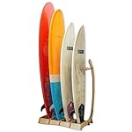 StoreYourBoard Freestanding Surfboard Rack, Indoor Display Stand Shortboard and Longboard Organizer, Holds 150 lbs