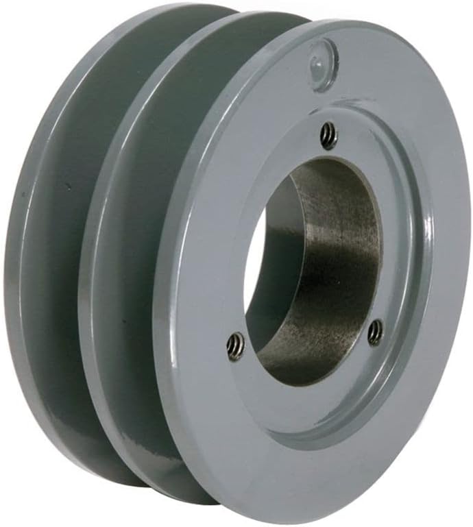 12.75" OD Double Groove"H" Pulley (bushing not included) # 2BK130H